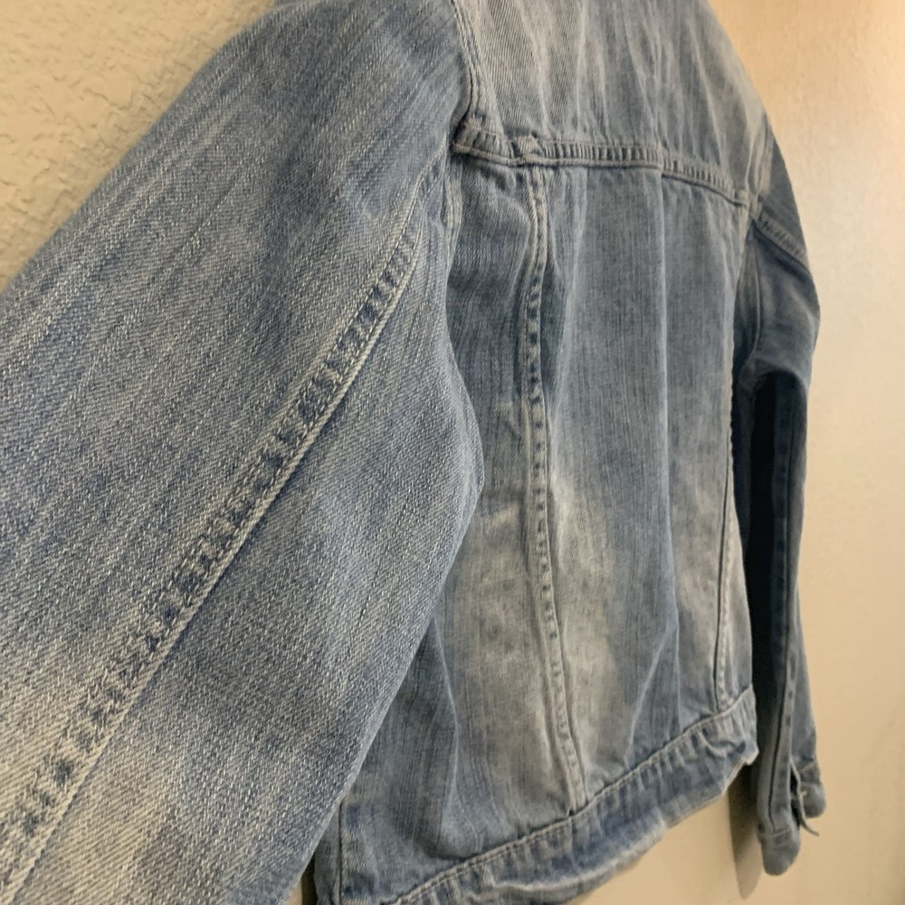 Kippys Premium Denim Jean Jacket Made In The USA Western Style Size Medium - Picture 9 of 14